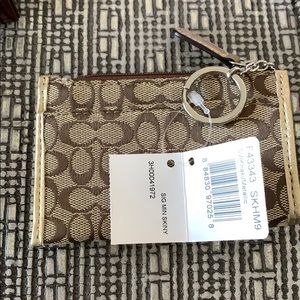 Brand New Coach Keychain Wallet
